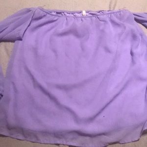 Off shoulder blouse